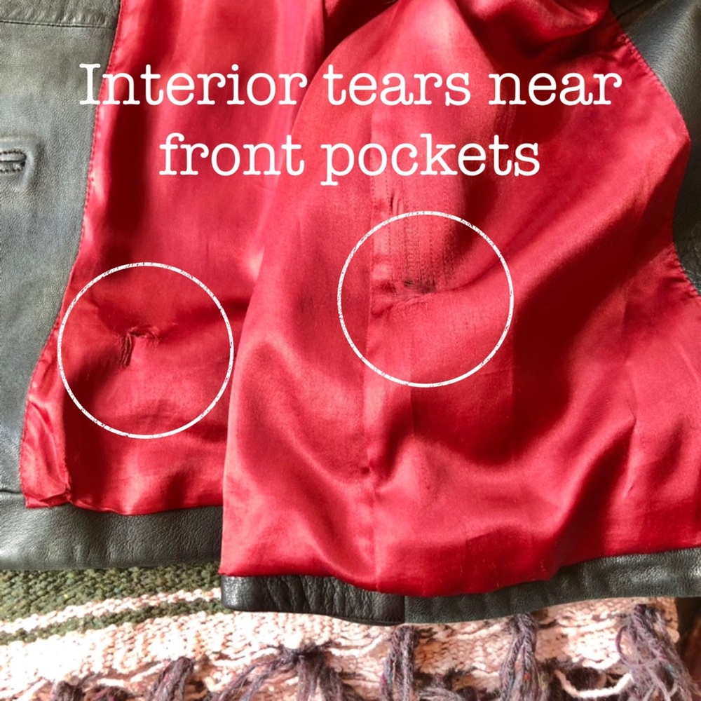 Reilly Olmes Collection Vintage Leather Jacket View 6